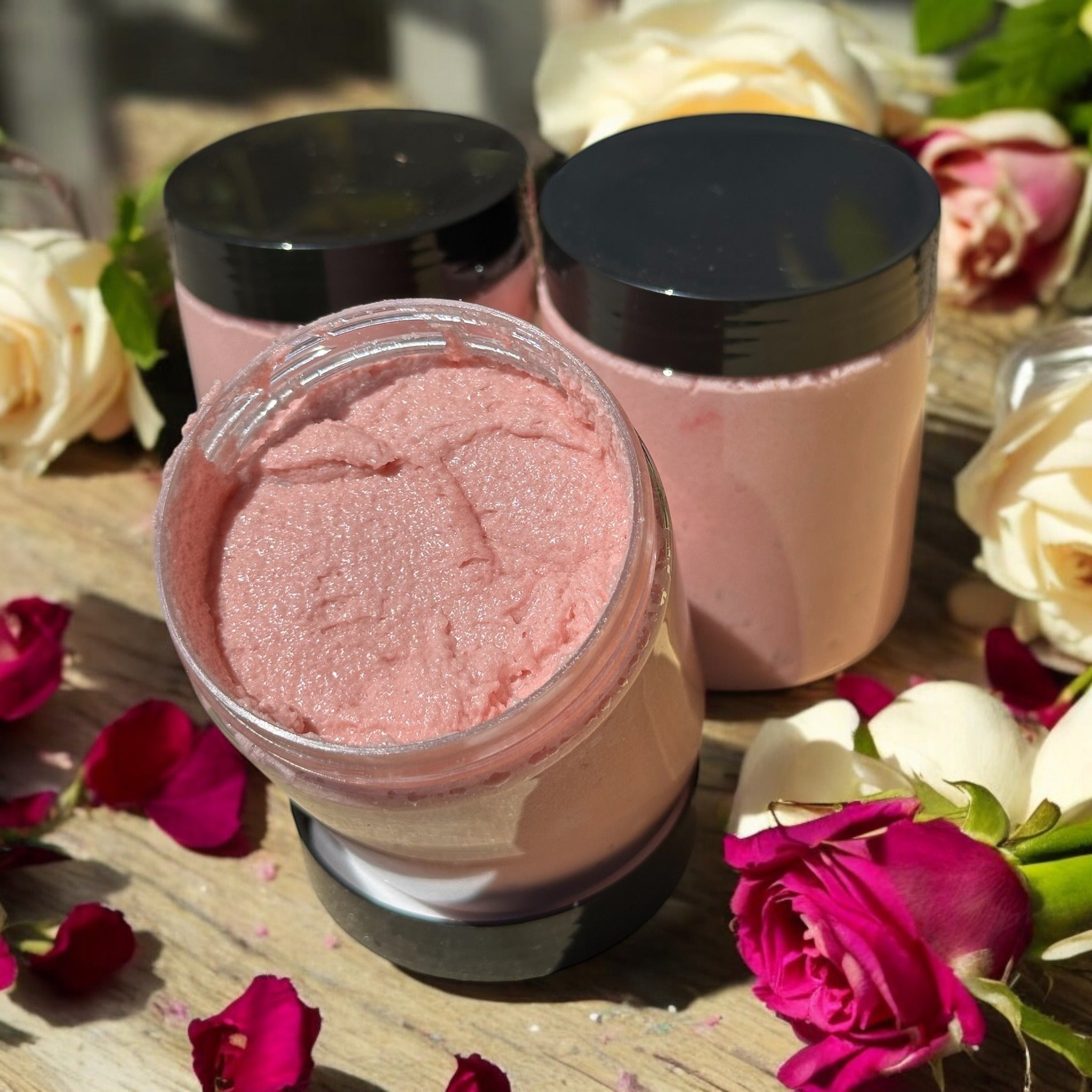 Bohemian Rose Foaming Sugar Scrub
