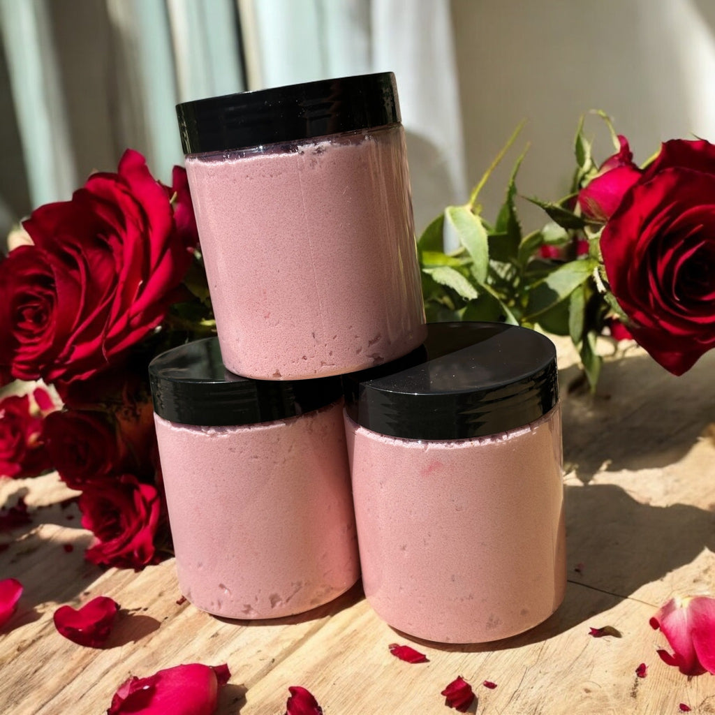 Bohemian Rose Foaming Sugar Scrub