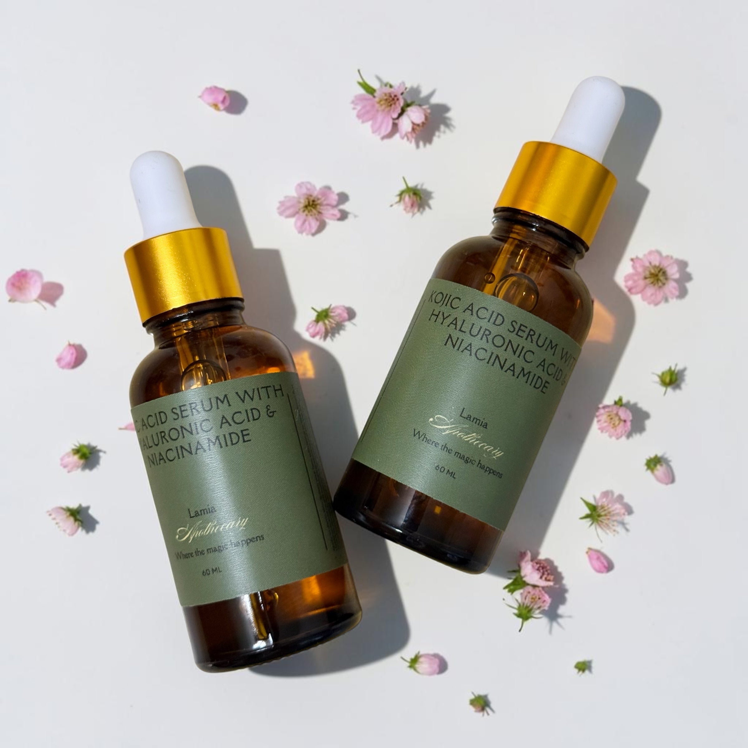 Kojic Acid + Hyaluronic Acid + Niacinamide facial serum